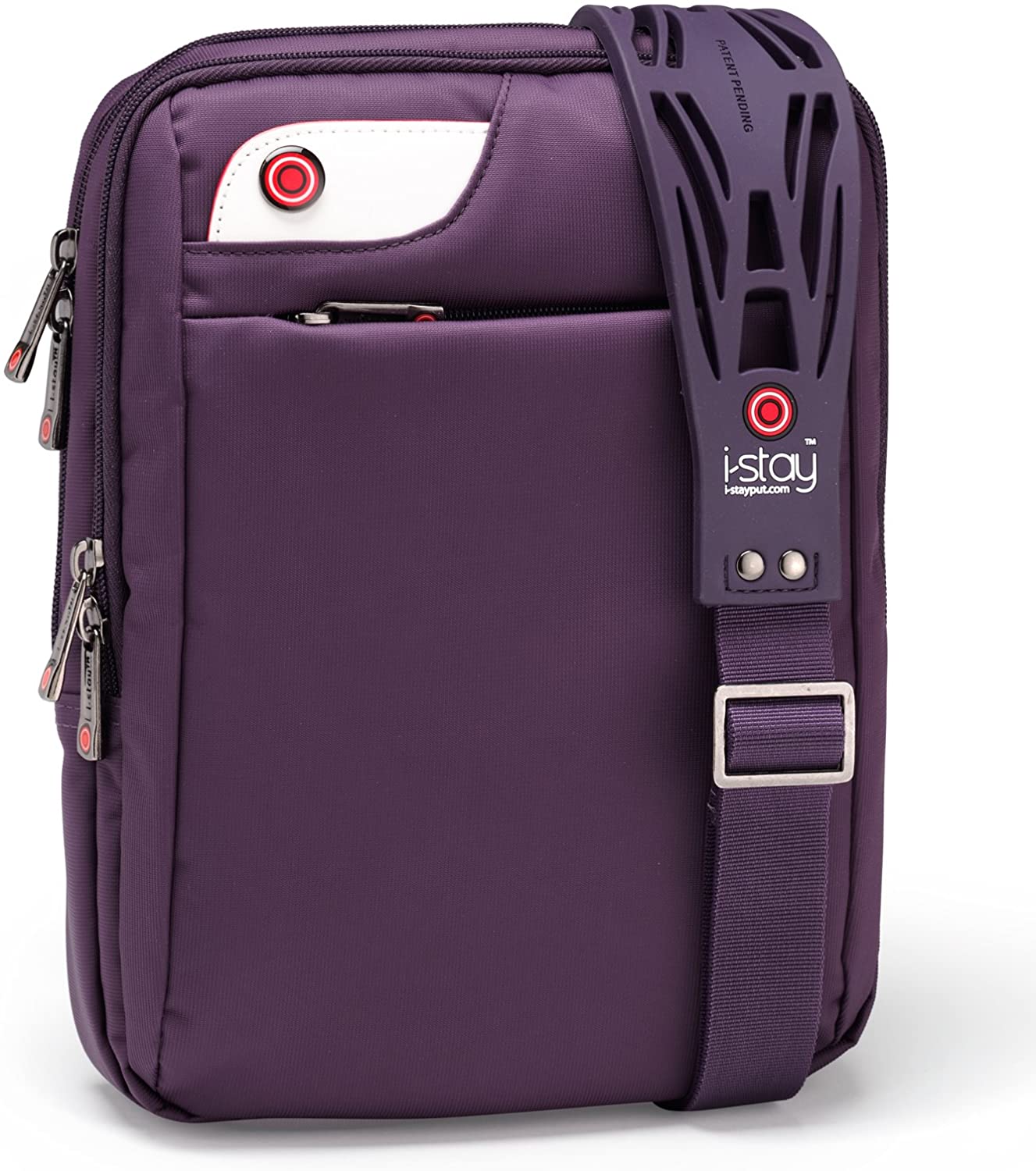 i-stay 10.1 inch iPad, Tablet, Netbook Bag With Non Slip Bag Strap is0121 Purple